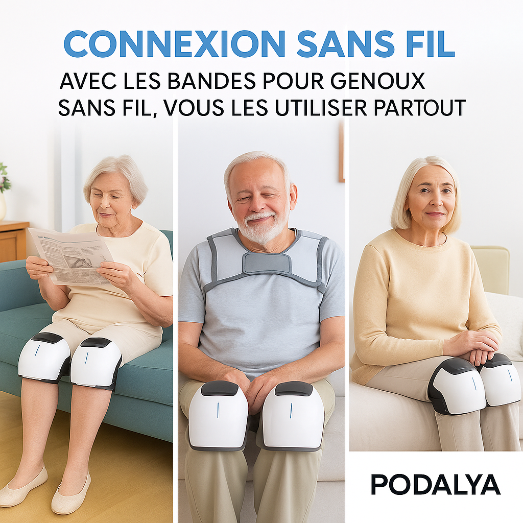 Masseur de genoux Podalya™